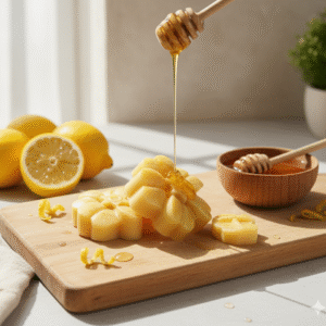 lemon honey soap